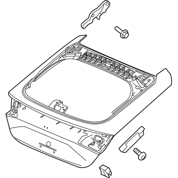 Honda 68100-T47-A51ZZ TAILGATE