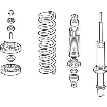 2006 Honda Accord Hybrid Shock Absorber - 51601-SDR-A02