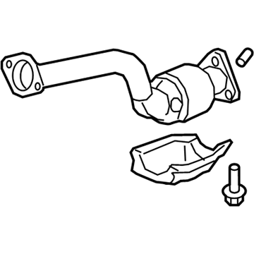 Honda Clarity Plug-In Hybrid Catalytic Converter - 18150-5WJ-A00