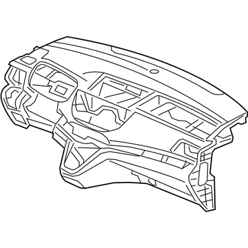 Honda CR-V Instrument Panel - 77100-T0A-A00ZC