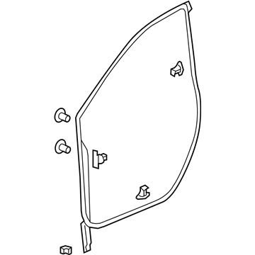 2022 Honda CR-V Weather Strip - 72310-TLA-A01