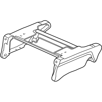 Honda 81275-S0X-A02ZA Riser Assy., R. FR. Seat *NH284L* (LIGHT QUARTZ GRAY)