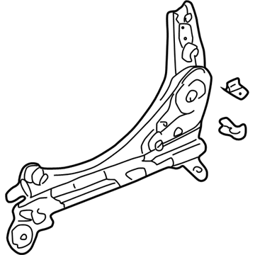 Honda 81260-S0X-A01 Adjuster, R. Slide (Outer)