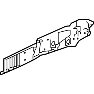 Honda 60812-T5A-G00ZZ Plate, R. FR. Side Back