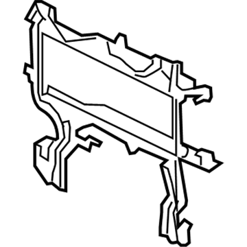 Honda 1J420-RMX-020 Frame, Heat Sink