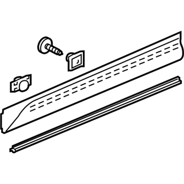 Honda 75312-TP6-A52 Garn Assy R,FR Do