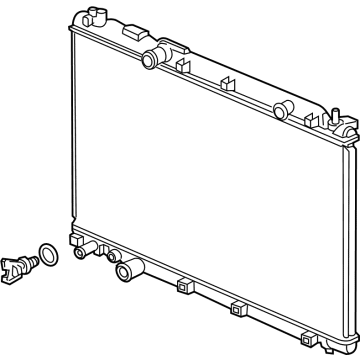 2023 Honda CR-V Radiator - 19010-68A-A01