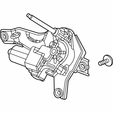 2023 Honda Pilot Wiper Motor - 76700-T90-A01