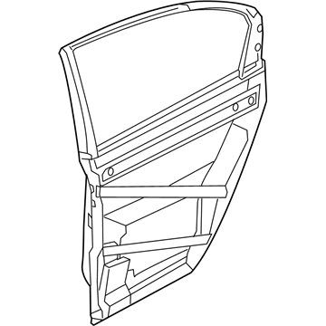 Honda Accord Door Panel - 67510-T2F-A00ZZ