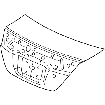 Honda 68500-TS8-A50ZZ Lid, Trunk (DOT)