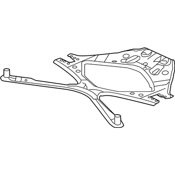 Honda 50390-TRT-A00 Stiff, RR. Sub-Frame