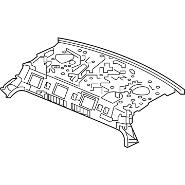 Honda 66500-TBG-A00ZZ Parcel Shelf Comp