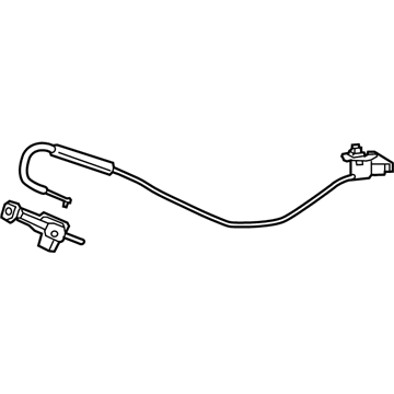 Honda 82620-TS8-A01 Lock Assy., L. RR. Seat-Back