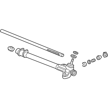 1997 Honda Civic Rack And Pinion - 53040-S04-A01