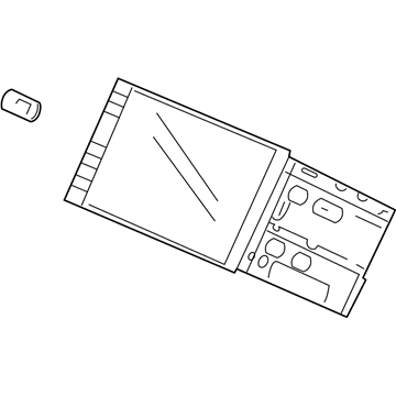 Honda 39101-SZT-A51 Audio Unit, Display (Mitsubishi)