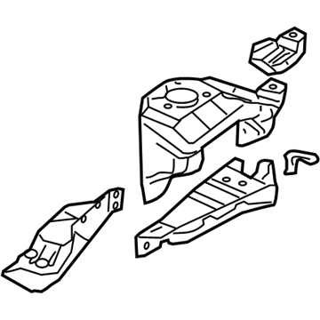 Honda 60650-S5T-G01ZZ Housing, R. FR. Shock Absorber