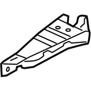 Honda 60613-S6A-E01ZZ Extension, R. FR. Wheelhouse (Upper)