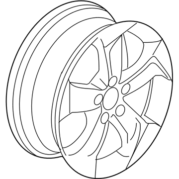 2022 Honda HR-V Spare Wheel - 42700-T7W-AC2