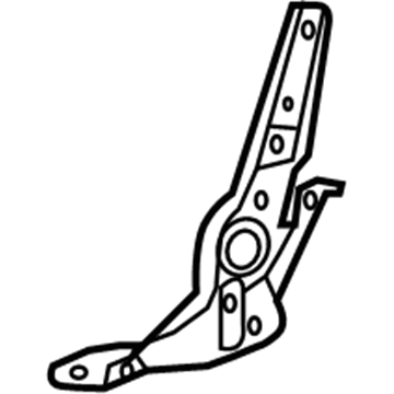 Honda 82670-TG7-A01 Adjuster, L. RR. Seat Reclining (Inner)