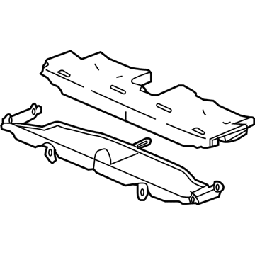 Honda 82136-TG7-A01 Frame, RR. Seat Cushion