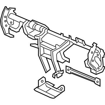 Honda 61300-SJC-A00ZZ Beam, Steering Hanger