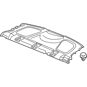 Honda 84505-TR2-A01ZA Tray, RR. *G69L* (PALE MOSS GRAY)