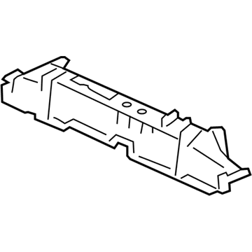 Honda 65700-T0H-A00ZZ Crossmember Comp,Mid Fl