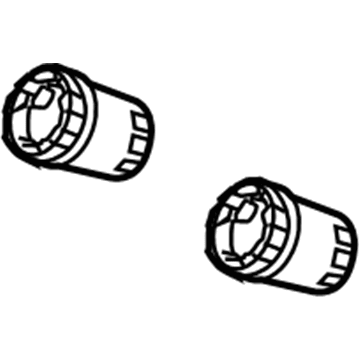 Honda 39104-SVA-A41 Knob, Rotary