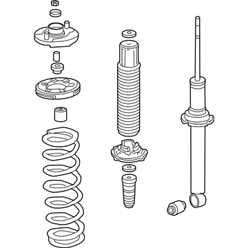 2006 Honda Accord Hybrid Shock Absorber - 52610-SDR-A02