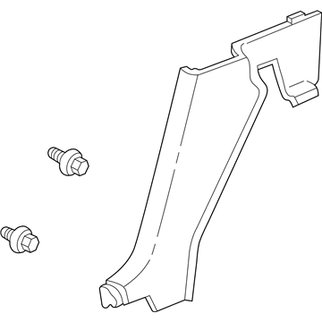 Honda 83781-S3Y-000ZA Lining Assy., L. Center (Lower) *NH293L* (SEAGULL GRAY)