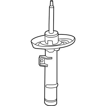 Honda 51611-TBF-A01 Shock Absorber Unit, Right Front