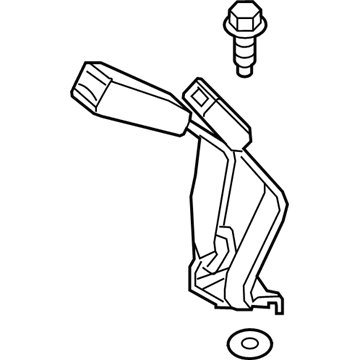 Honda Fit Seat Belt Buckle - 04823-TST-A00ZA