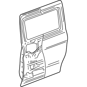 2003 Honda Odyssey Door Panel - 67550-S0X-A91ZZ