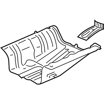 Honda CR-Z Floor Pan - 04655-SZT-A00ZZ