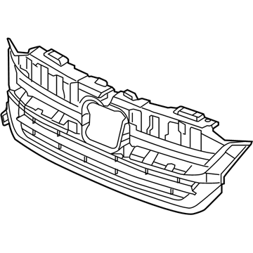 Honda 71121-TG7-A50 Base, Front Grille