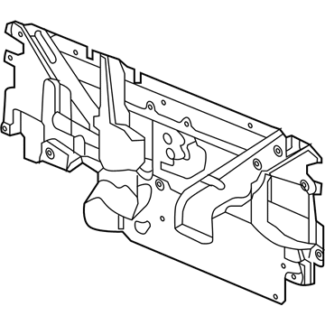 Honda 74755-T6Z-A00 Insulator, RR. Panel