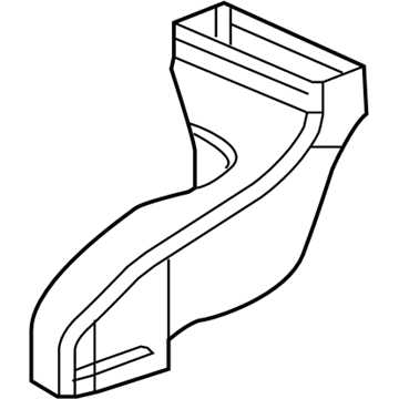 Honda 83332-TXM-A00 DUCT, RR.