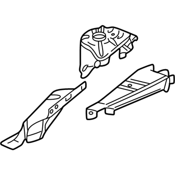 Honda 60750-S5B-A90ZZ Housing, L. FR. Shock Absorber