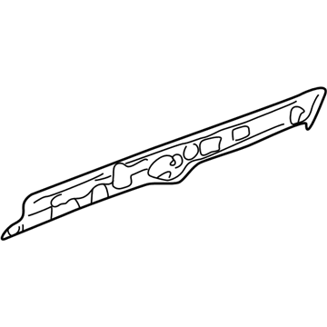 Honda 64611-S9A-901ZZ Rail, L. FR. Roof Side