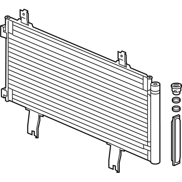 Honda Accord Hybrid A/C Condenser - 80100-TWA-A02