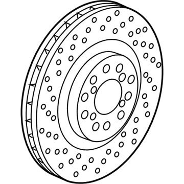 2020 Honda Civic Brake Disc - 45251-TGH-A01