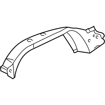 Honda 64701-S2A-300ZZ Panel, L. RR. Inside