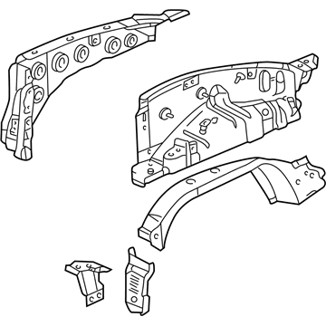 Honda 64300-S2A-A02ZZ Panel, R. RR. Inside