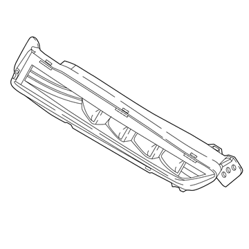 Honda 33950-TVA-A01 Foglight Assembly, Left Front