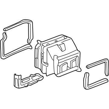 Honda 79810-ST3-G21 Duct, Heater