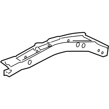 Honda 60811-SHJ-A00ZZ Frame, R. FR. Side