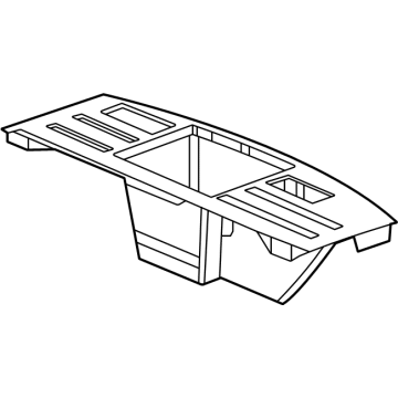 Honda 84545-TPG-A02ZA BOX TRUNK FL*NH900L*