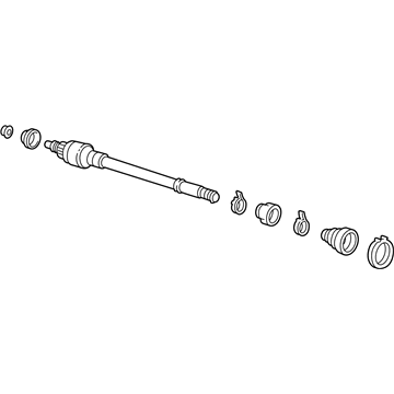 Honda Del Sol Axle Shaft - 44010-ST7-N50