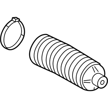 Honda Fit Rack and Pinion Boot - 53429-T5B-003