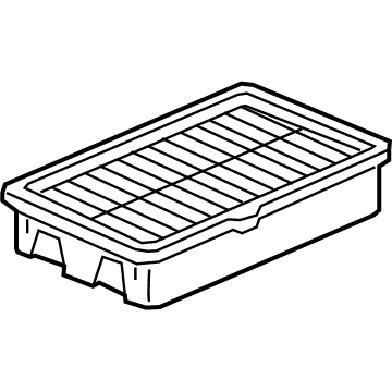 Honda 17220-5WJ-A01 Element Assembly, Air/C